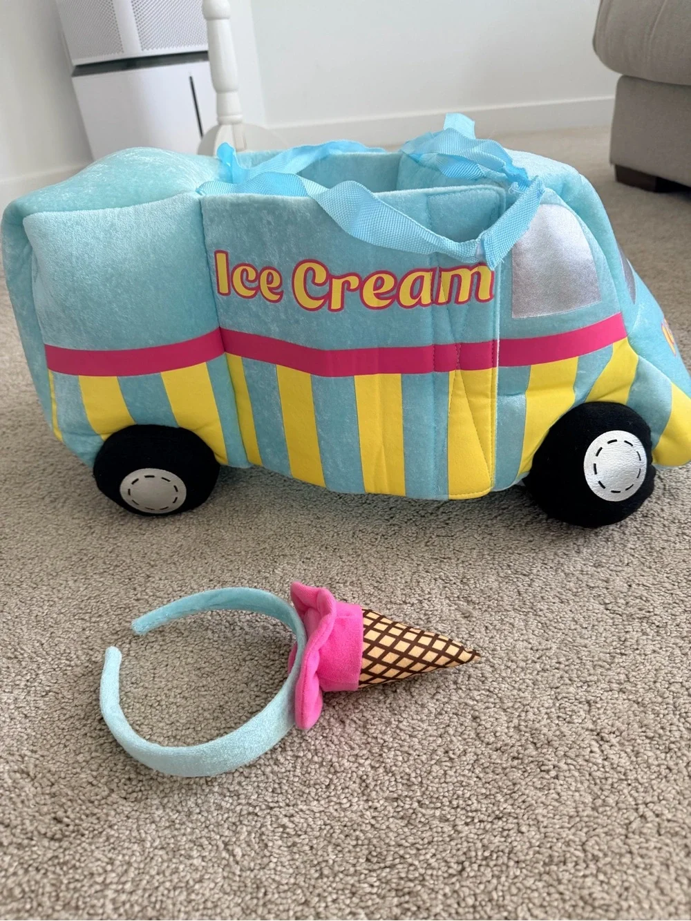 Kids Ice Cream Truck Costume - Plays Music!